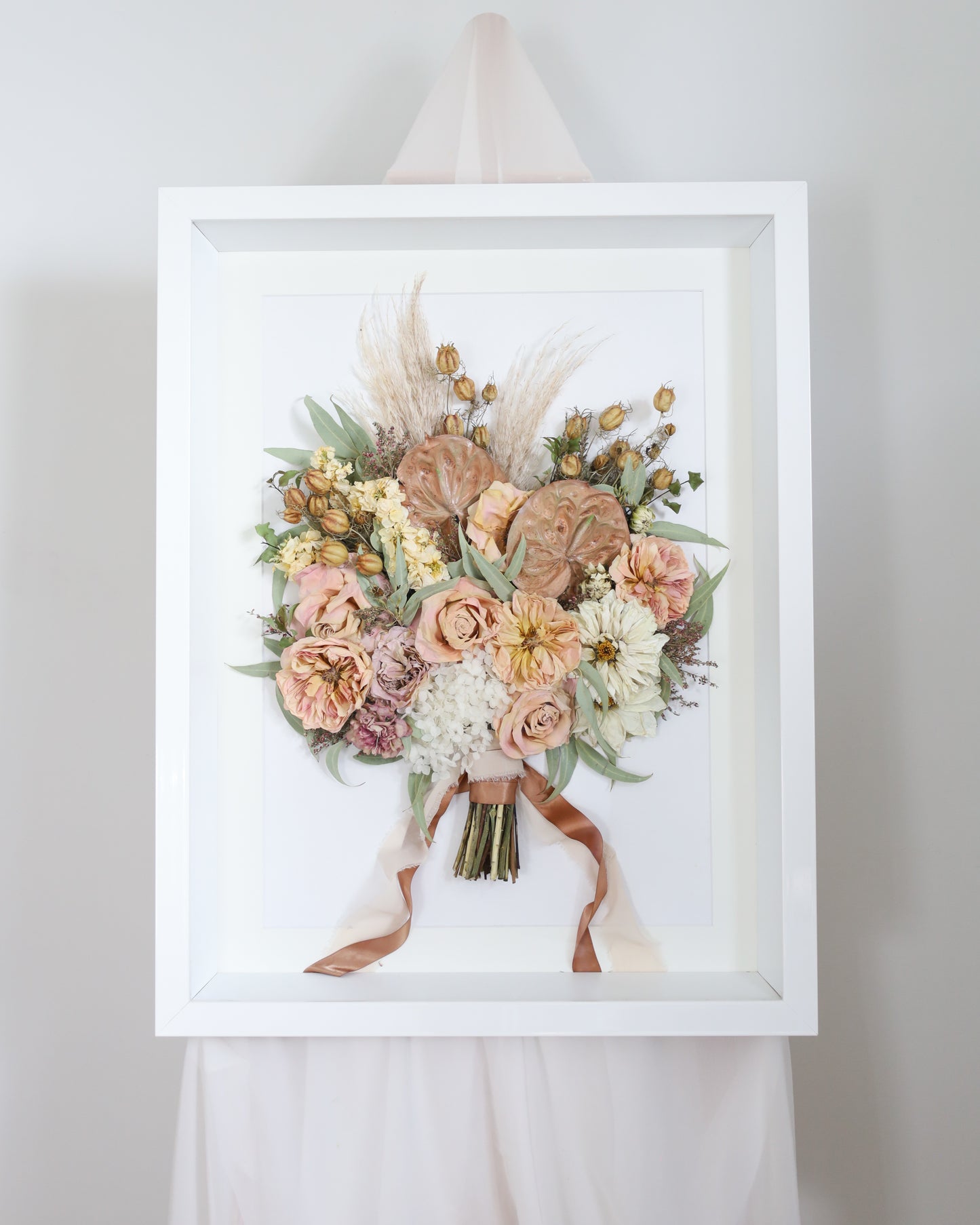 Frame Preserved Bouquet 50x70