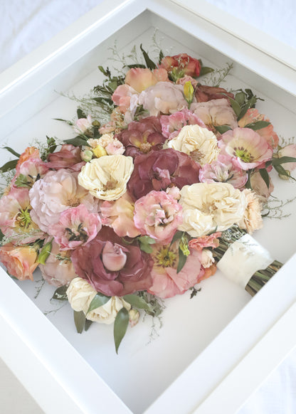 Framed Preserved Bouquet 50x50