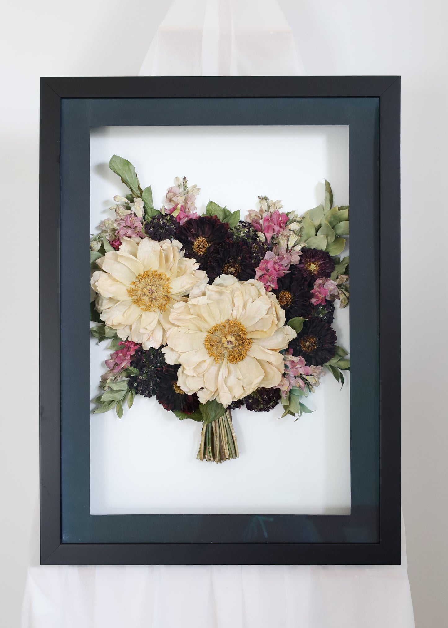 Framed Preserved Bouquet 50x40