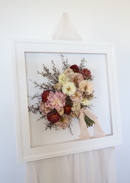 Frame Preserved Bouquet 60x60